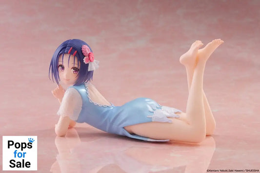To Love-Ru Darkness PVC Statue Desktop Cute Figure Haruna Sairenji (China Dress Ver.) 13 cm