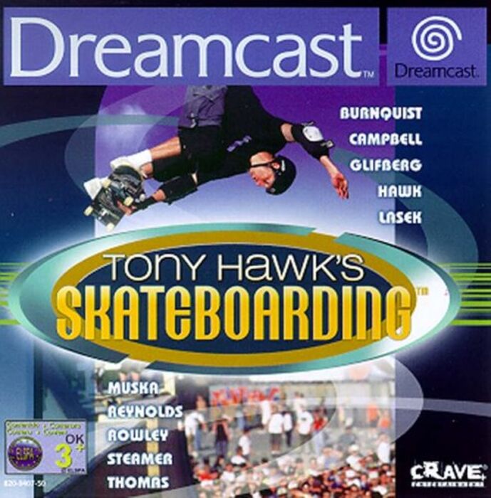 Tony Hawk's Skateboarding for Sega Dreamcast (DC) SEGA