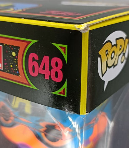 648 Captain America (Blacklight) Marvel - Box Damaged Funko POP