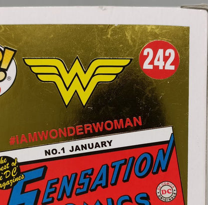 242 Wonder Woman (First Appearance) - DC - 2018 Con Box Damaged Funko POP
