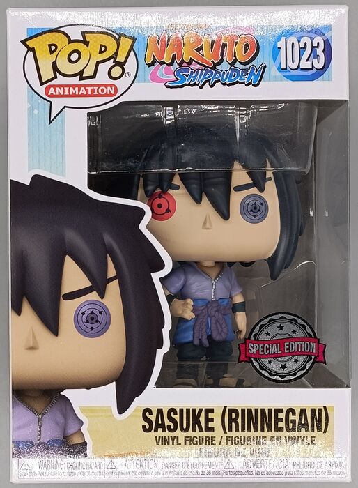 1023 Sasuke (Rinnegan) - Naruto Shippuden - Box Damaged Funko POP Funko