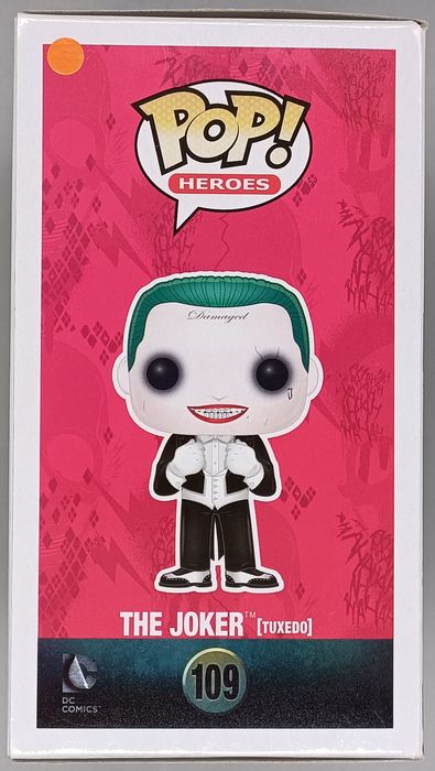 109 The Joker (Tuxedo) - Suicide Squad - Box Damaged Funko POP