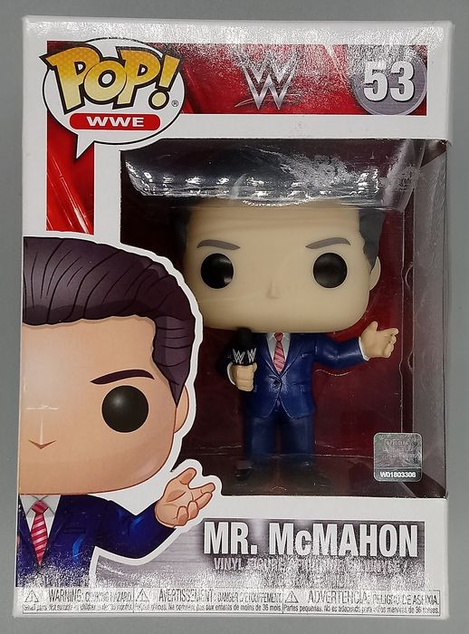 53 Mr. McMahon - WWE - Box Damaged Funko POP Funko
