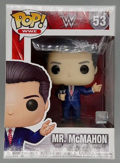 53 Mr. McMahon - WWE - Box Damaged Funko POP Funko