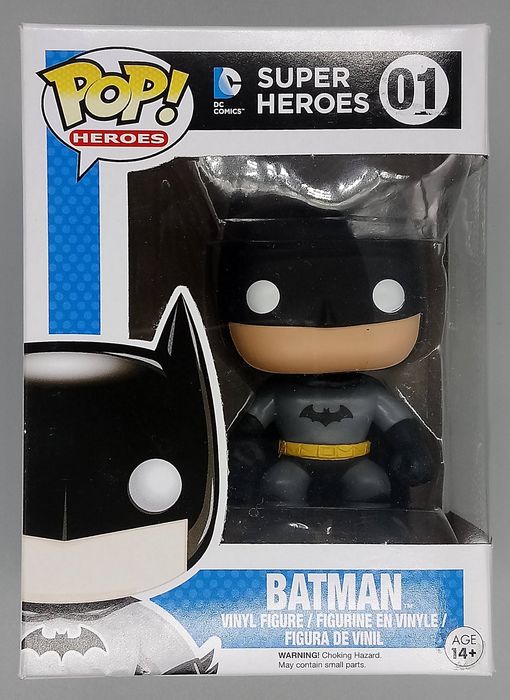 01 Batman (DC Super Heroes) - Box Damaged Funko POP Funko