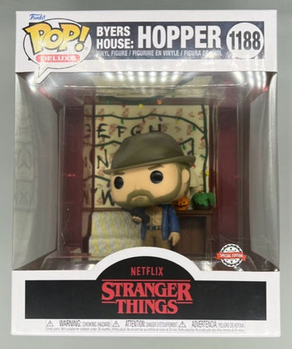 1188 Byers House: Hopper Deluxe - Stranger Things Funko POP