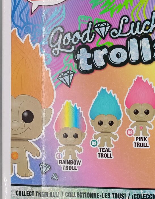04 Orange Troll - Trolls - Box Damaged Funko POP