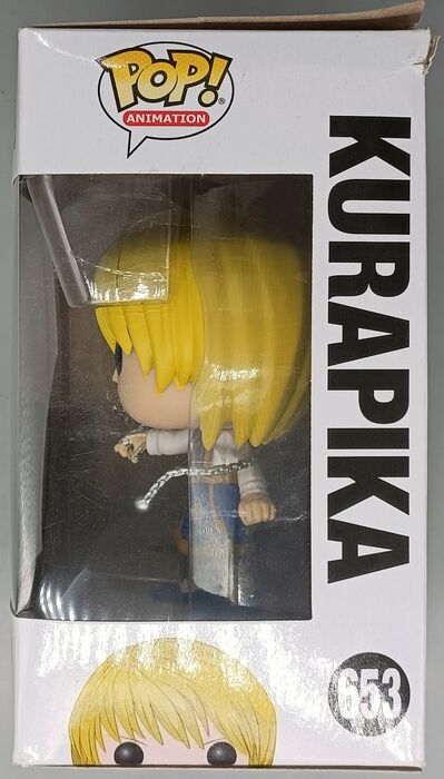 653 Kurapika - Hunter X Hunter - Box Damaged Funko POP