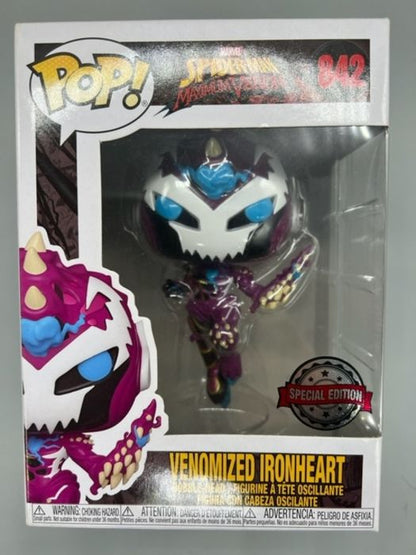 842 Venomized Ironheart - Marvel Spider-man Maximum Venom Funko POP