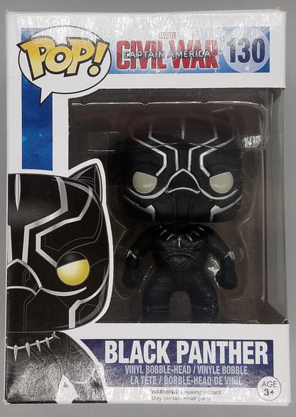 130 Black Panther - Marvel Captain America Civil Box Damaged Funko POP