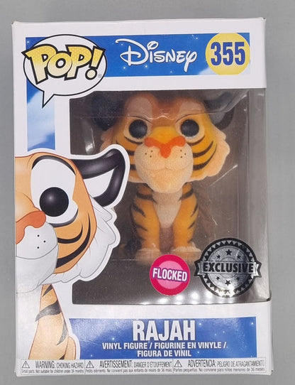 355 Rajah - Flocked - Disney Aladdin Funko POP