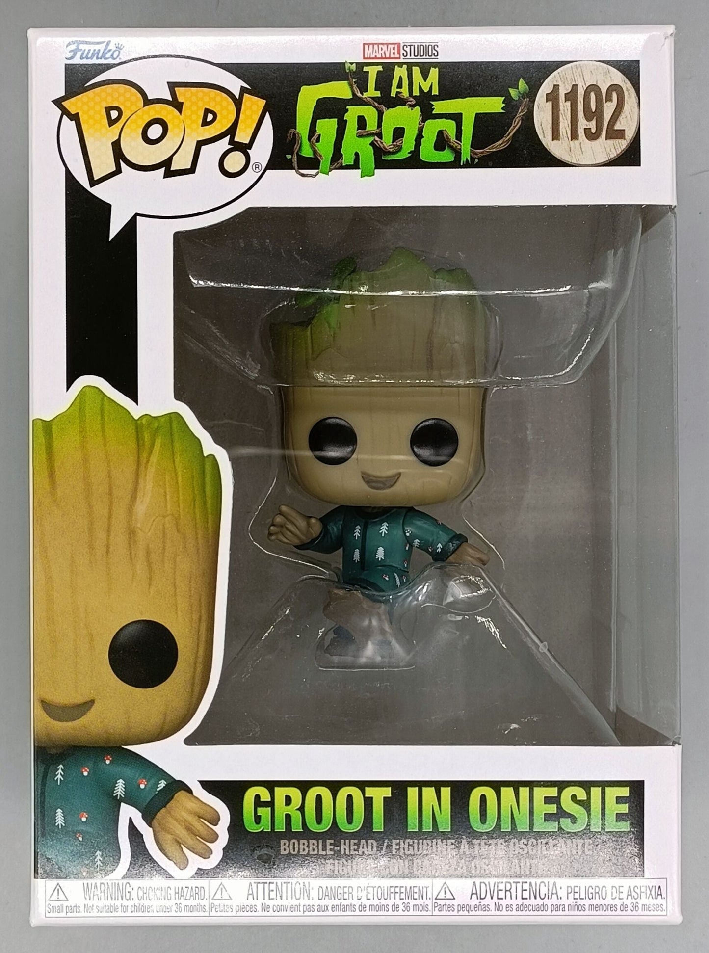 1192 Groot in Onesie - Marvel I Am Groot - Funko POP - Box Damaged Funko