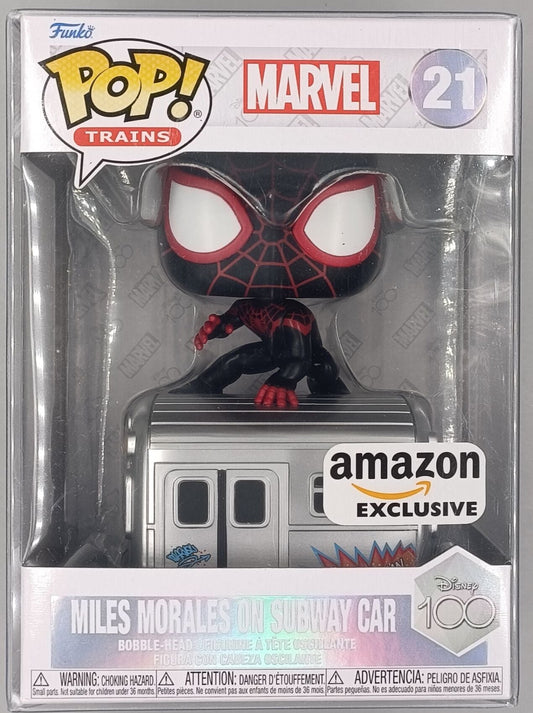 21 Miles Morales on Subway Car - Marvel Funko POP