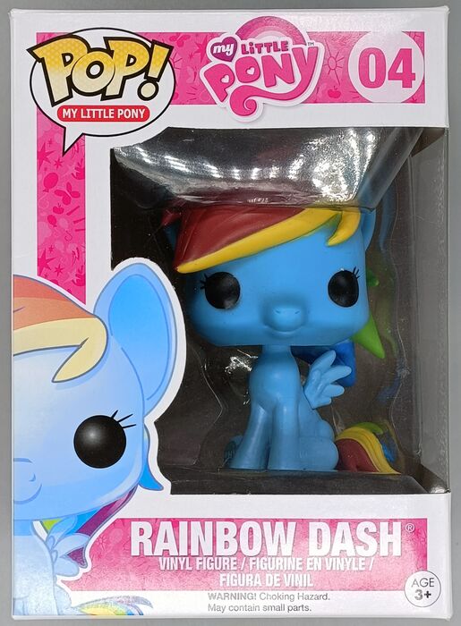 04 Rainbow Dash - My Little Pony - Box Damaged Funko POP Funko