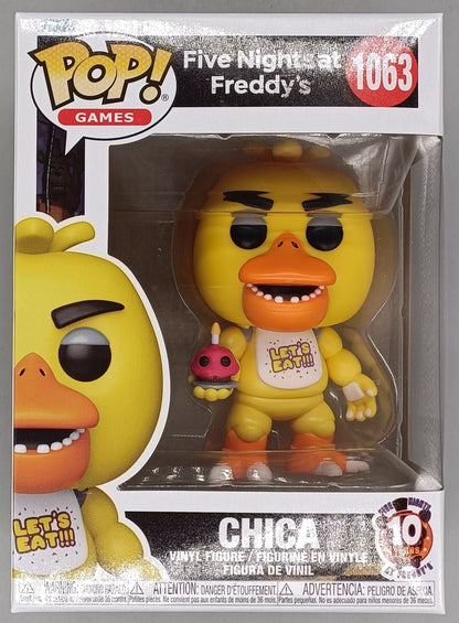 1063 Chica - Five Nights at Freddy's 10th Anniversary FNAF Funko POP - Brand New Funko