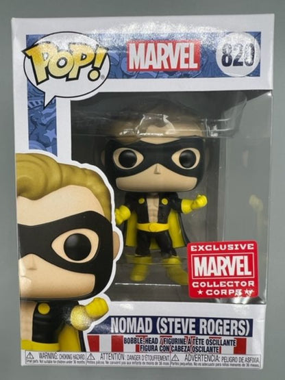 820 Nomad (Steve Rogers) - Marvel Collector Corps Funko POP Funko