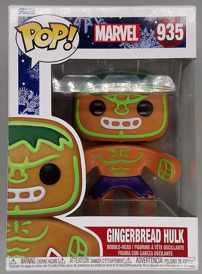 935 Gingerbread Hulk - Marvel - Box Damaged Funko POP