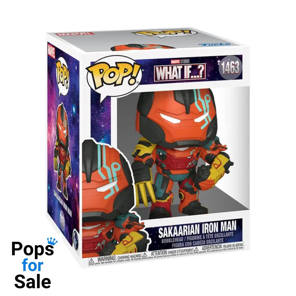 1463 Sakaarian Iron Man - 6 Inch - Marvel What If...? Funko POP PRESALE Funko