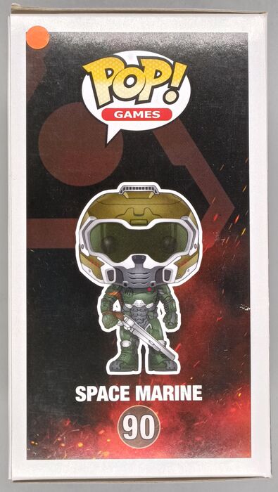 90 Space Marine - DOOM - Box Damaged Funko POP