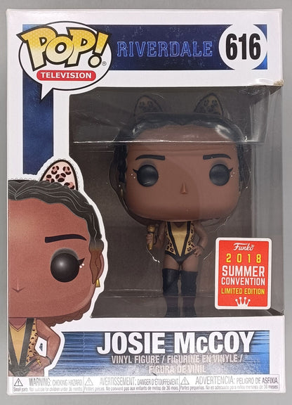 616 Josie McCoy - Riverdale - 2018 Con - Funko POP - Box Damaged