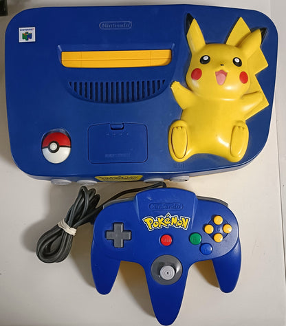 Nintendo 64 N64 Console - Pikachu Limited Edition - FanofThings.co.uk