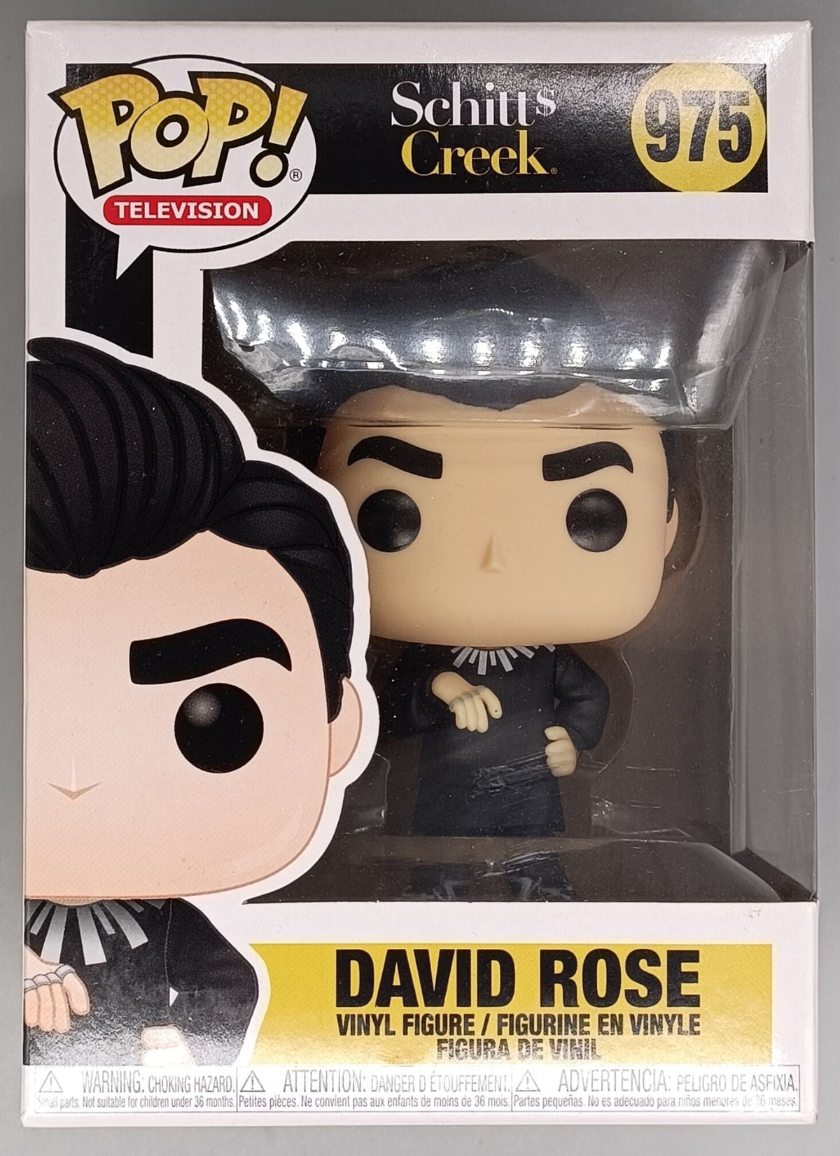 975 David Rose - Schitt's Creek Funko POP - Box Damaged Funko