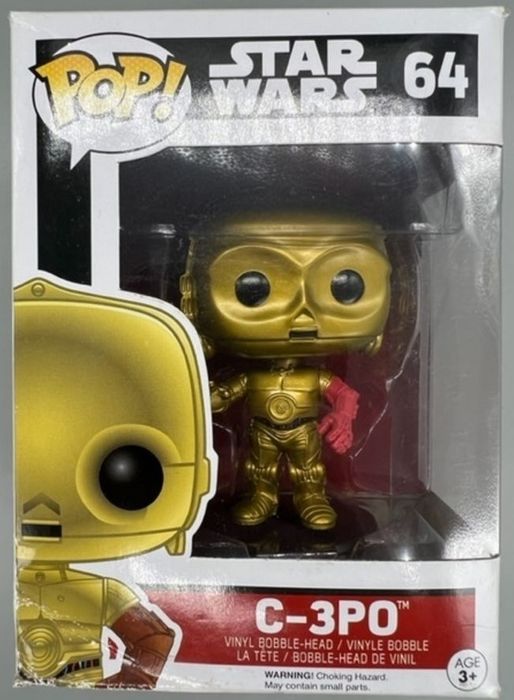 64 C-3PO - Star Wars - Box Damaged Funko POP