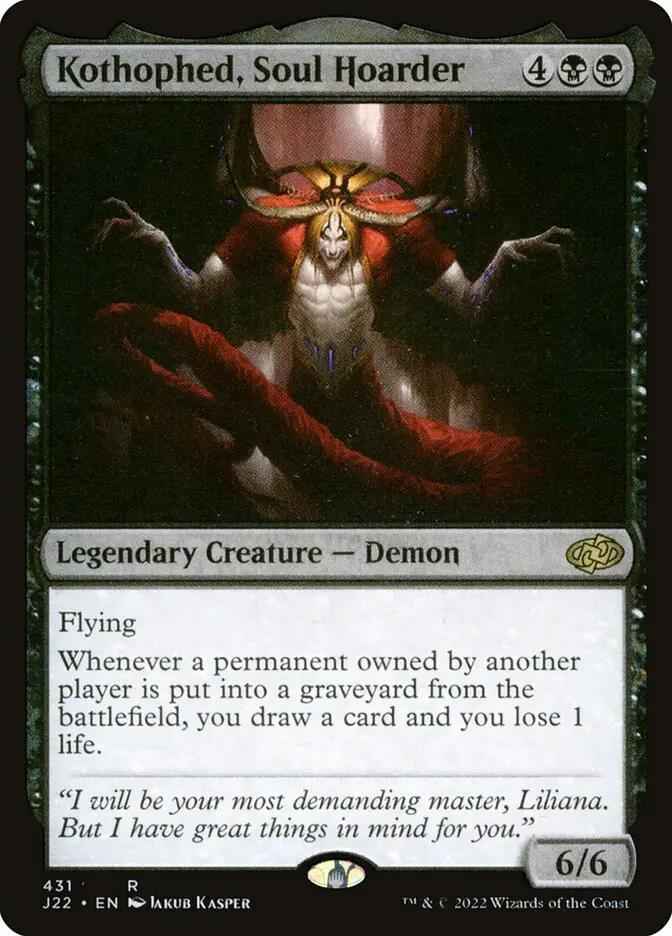 431 - Kothophed, Soul Hoarder - Jumpstart 2022 - Normal - Magic: The Gathering Card
