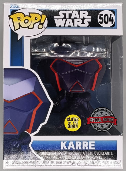 504 Karre Glow - Star Wars Visions - Funko POP - Box Damaged Funko