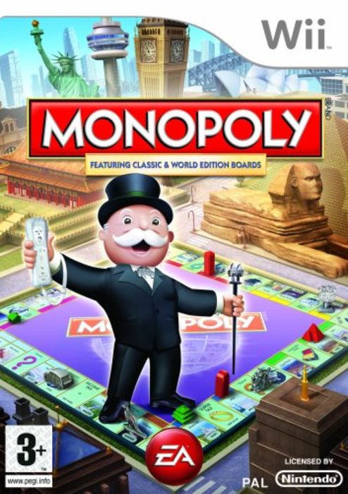 Monopoly for Nintendo Wii and Wii-U Nintendo