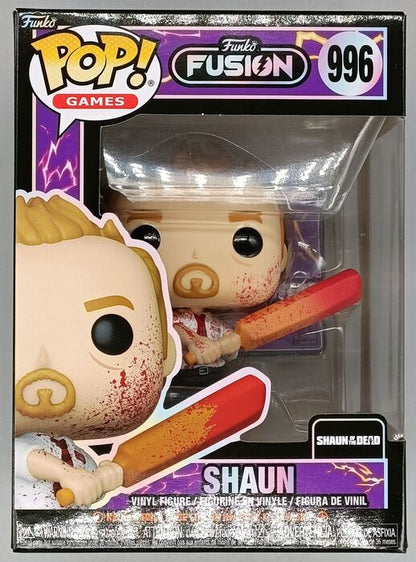 996 Shaun (Bat) - Shaun of the Dead - Funko Fusion New Funko POP Funko