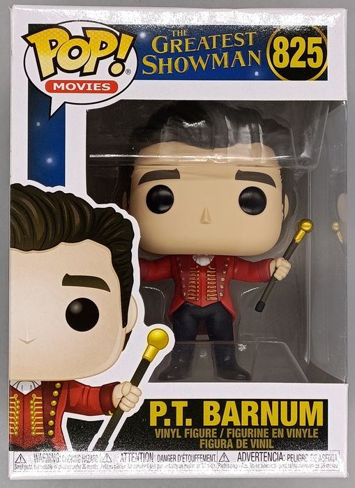 825 P.T. Barnum - Greatest Showman - Funko POP - Box Damaged