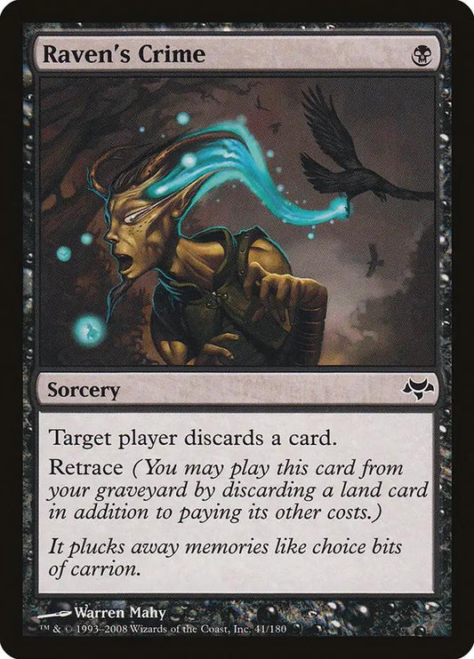 41 - Raven's Crime - Eventide - Normal - Magic: The Gathering Card