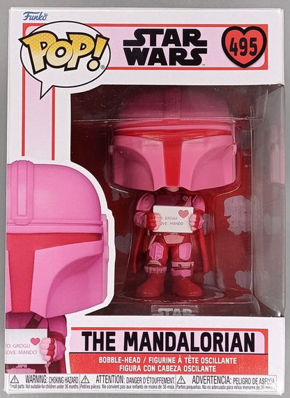 495 The Mandalorian (Valentine) - Star Wars - Funko POP - Box Damaged