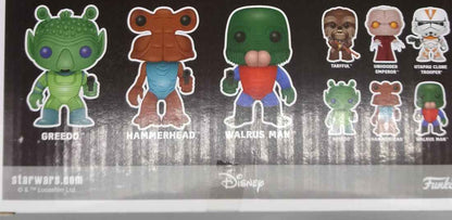 [3 Pack] Greedo / Hammerhead / Walrus Man Star Wars Funko POP - Box Damaged