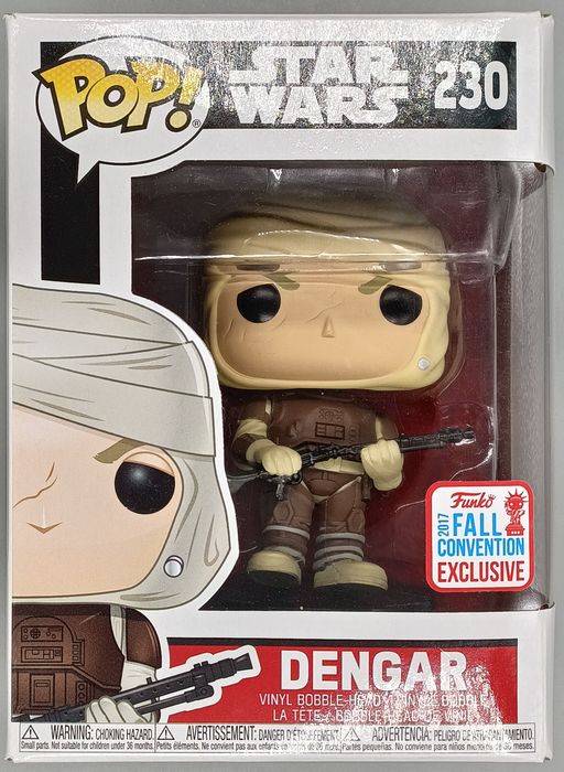 230 Dengar - Star Wars - 2017 Con - Box Damaged Funko POP Funko