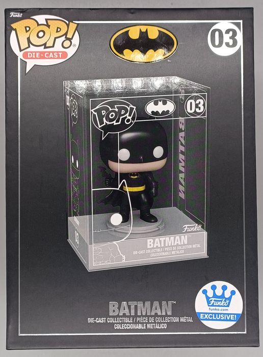 03 Batman - DC - DieCast Funko POP