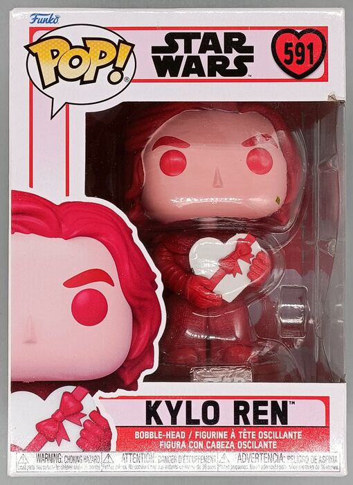 591 Kylo Ren (Valentine) Star Wars - Box Damaged Funko POP
