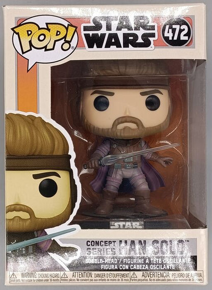 472 Han Solo (Concept) - Star Wars - Box Damaged Funko POP Funko