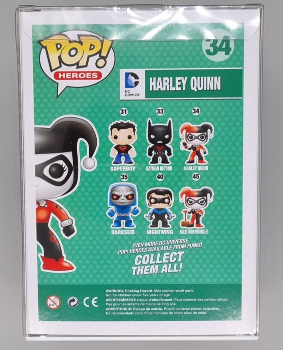 34 Harley Quinn - Glow - DC Comics Funko POP