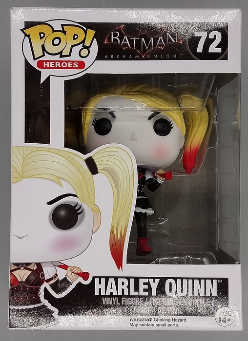 72 Harley Quinn - DC Batman Arkham Knight - Box Damaged Funko POP Funko