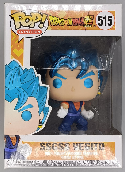 515 SSGSS Vegito - Metallic - Dragon Ball Z - Box Damaged Funko POP