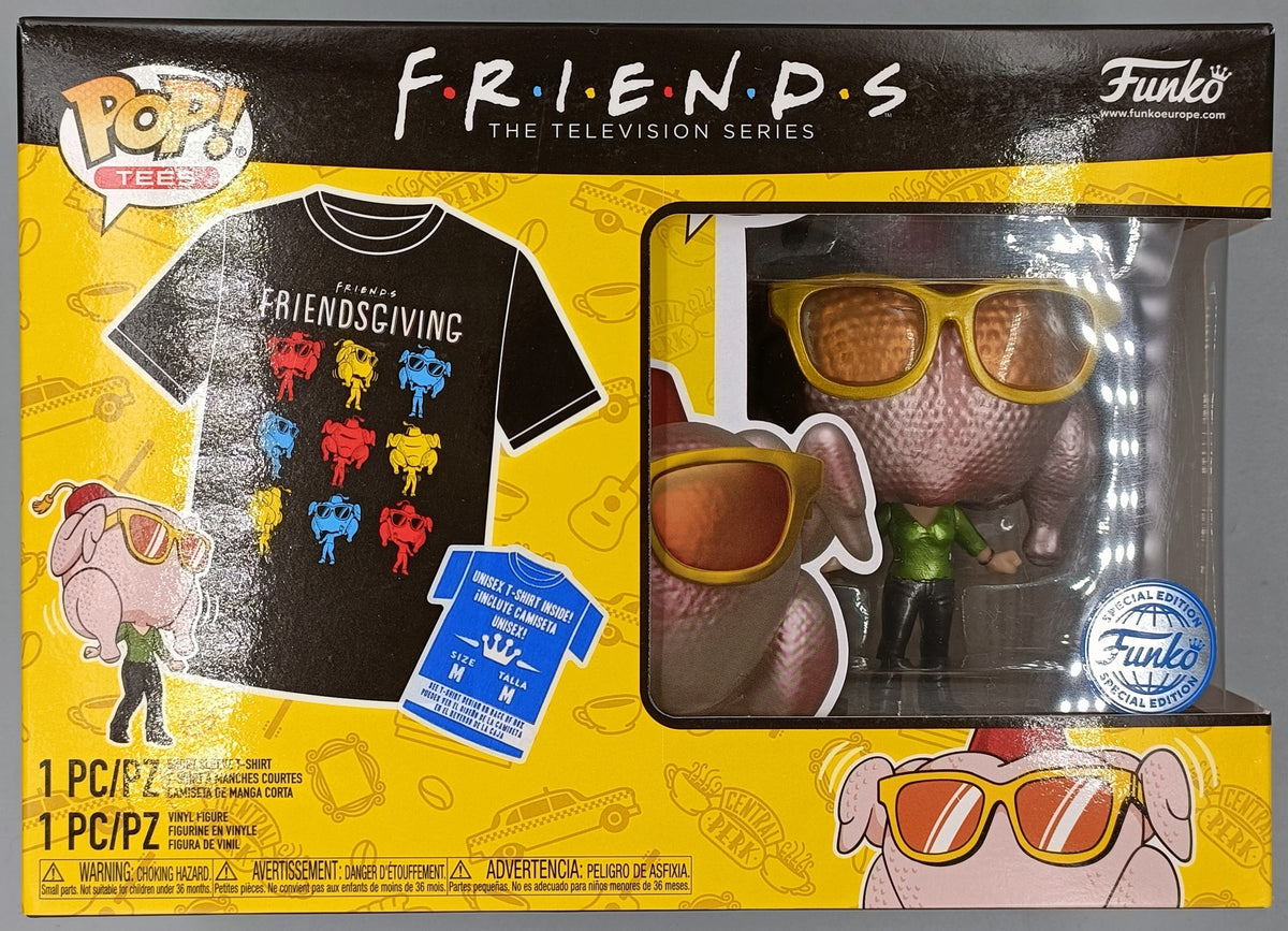 706 Monica Geller (Turkey) Metallic Friends w/ T-Shirt (M) Funko POP NEW & SEALED Funko