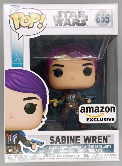 655 Sabine Wren - Star Wars: Ahsoka Funko POP - Brand New Funko