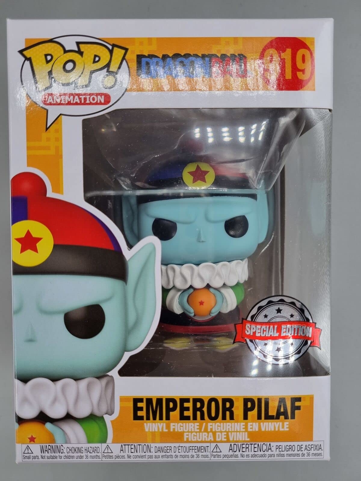 919 Emperor Pilaf - Pop Animation - Dragon Ball Funko POP - Box Damaged Funko