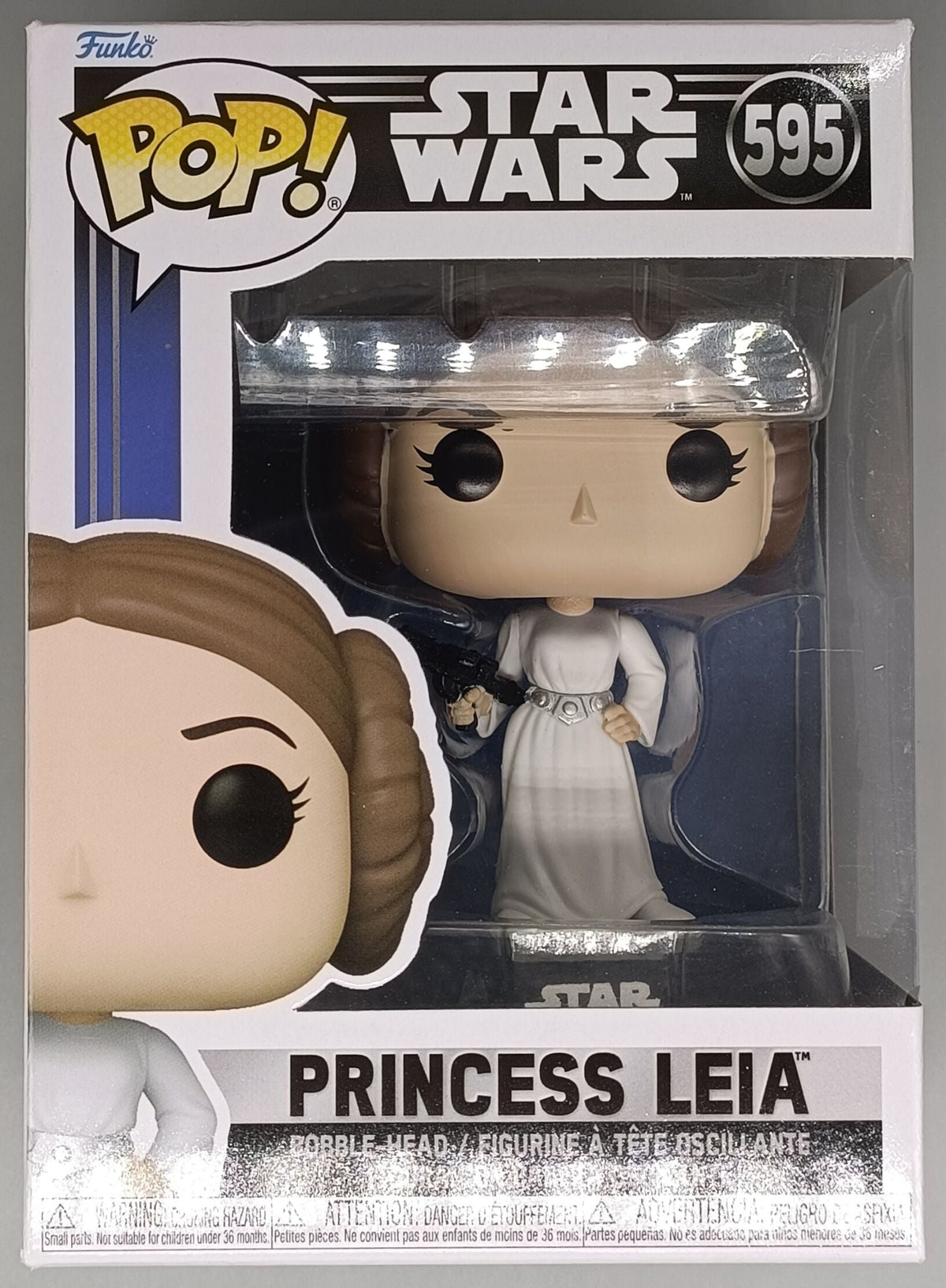 595 Princess Leia - Star Wars - Funko POP - Box Damaged Funko