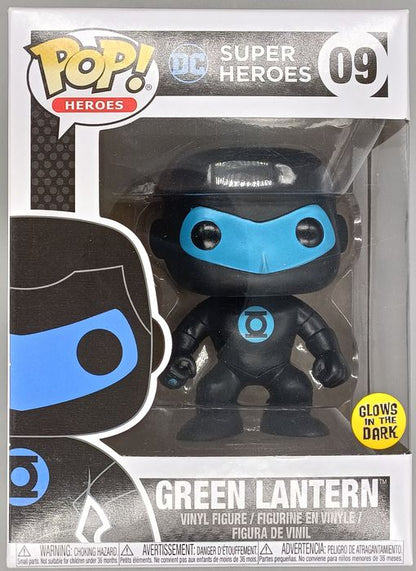 09 Green Lantern (Silhouette) - Glow - DC Super Heroes Funko POP
