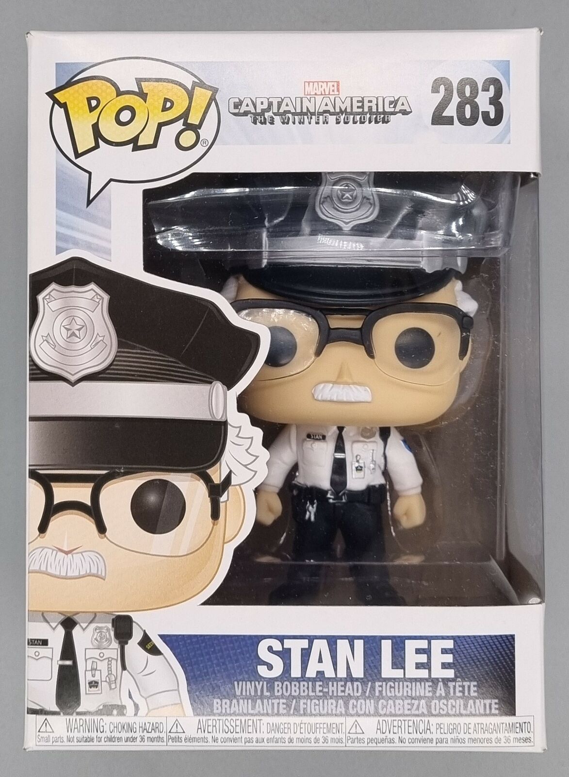 283 Stan Lee (Smithsonian Guard) Pop Marvel Captain America Funko POP