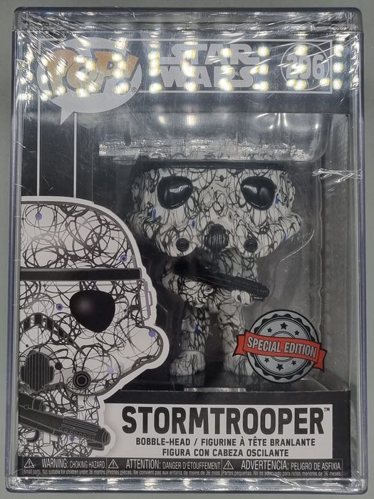 Funko 45861 Pop Star Wars: Stormtrooper (Futura Artist Series Special Edition) 296 Funko POP Funko