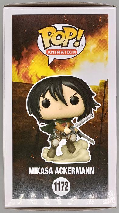 1172 Mikasa Ackermann (Battle) - Attack on Titan Funko POP